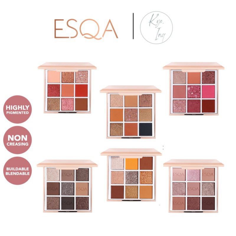 Esqa Eyeshadow Palette