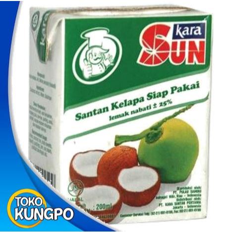 

Sun Kara | Santan Kelapa Cair Siap Pakai | 200 ml