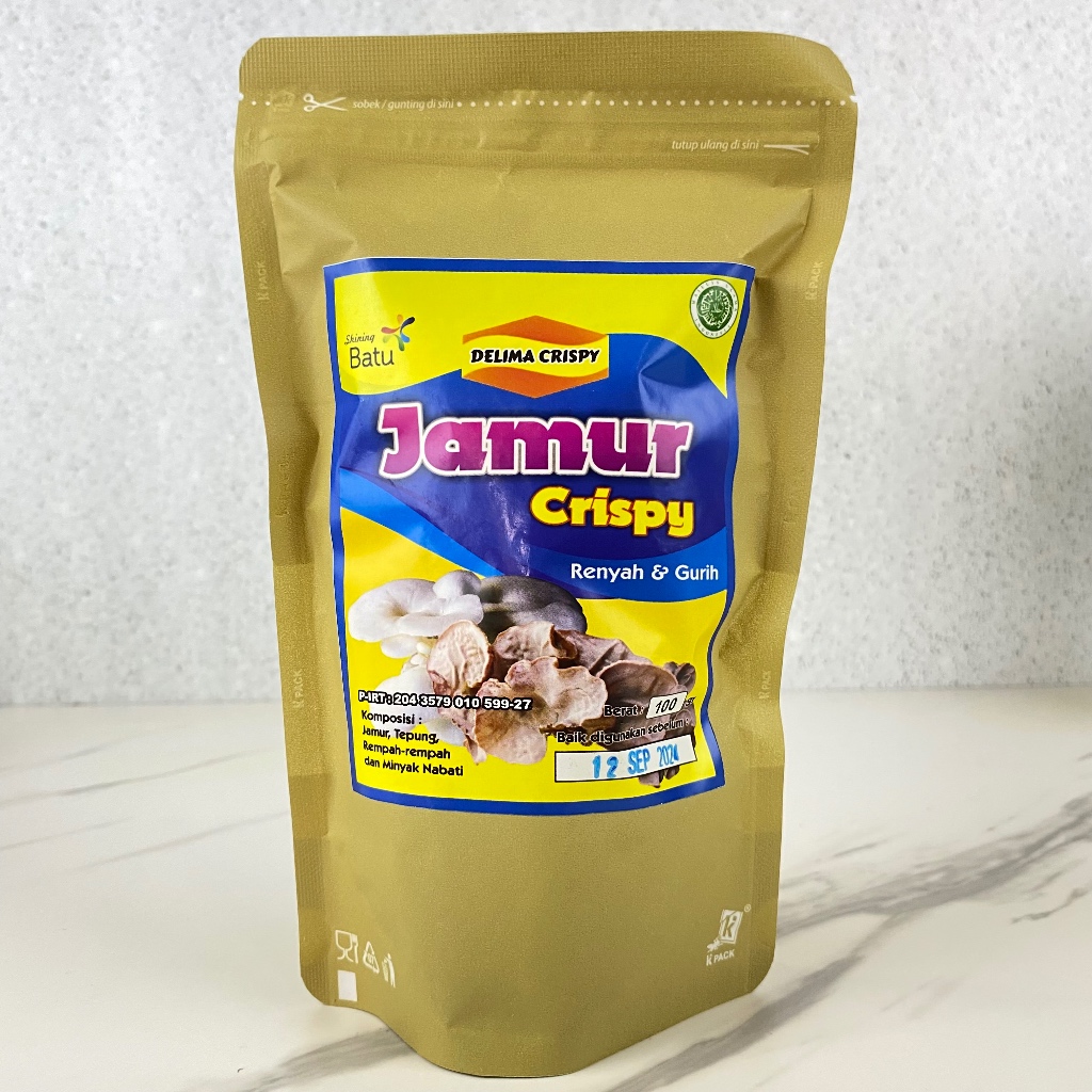 

Jamur Crispy Renyah Gurih! Camilan Sehat & Lezat Varian Original & Pedas - Delima Crispy