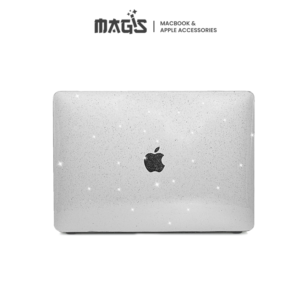 Casing Macbook Berkilau Case Glitter Skin Laptop Pelindung Macbook Anti-Scratch For M1 M2 New Air