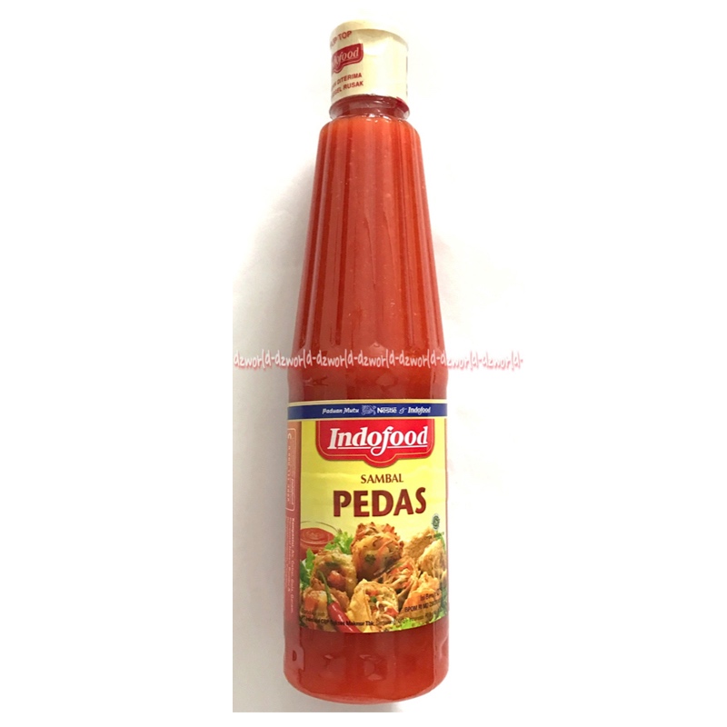

Indofood Sambal Pedas 335ml Asli Sambal Indo Food Botol 335ml Saos Saus
