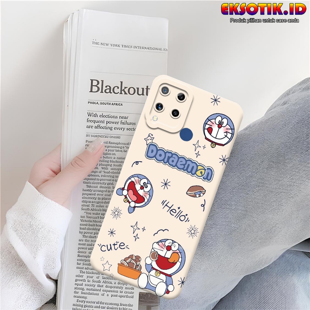 Case Realme C15 - Casing Realme C15 - Fashion Case Terbaru - Silikon Realme C15 - Motif Keren Dan Lu