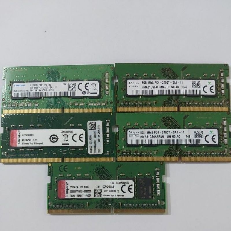 RAM Laptop Sodimm Ddr4 8gb 2133 2400 2666