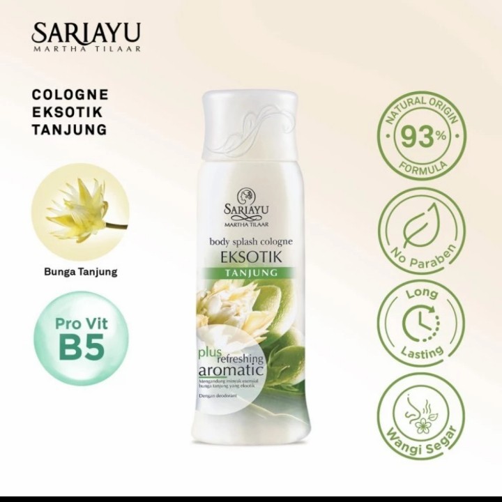 Sari Ayu Body Splash Cologne Eksotik Tanjung