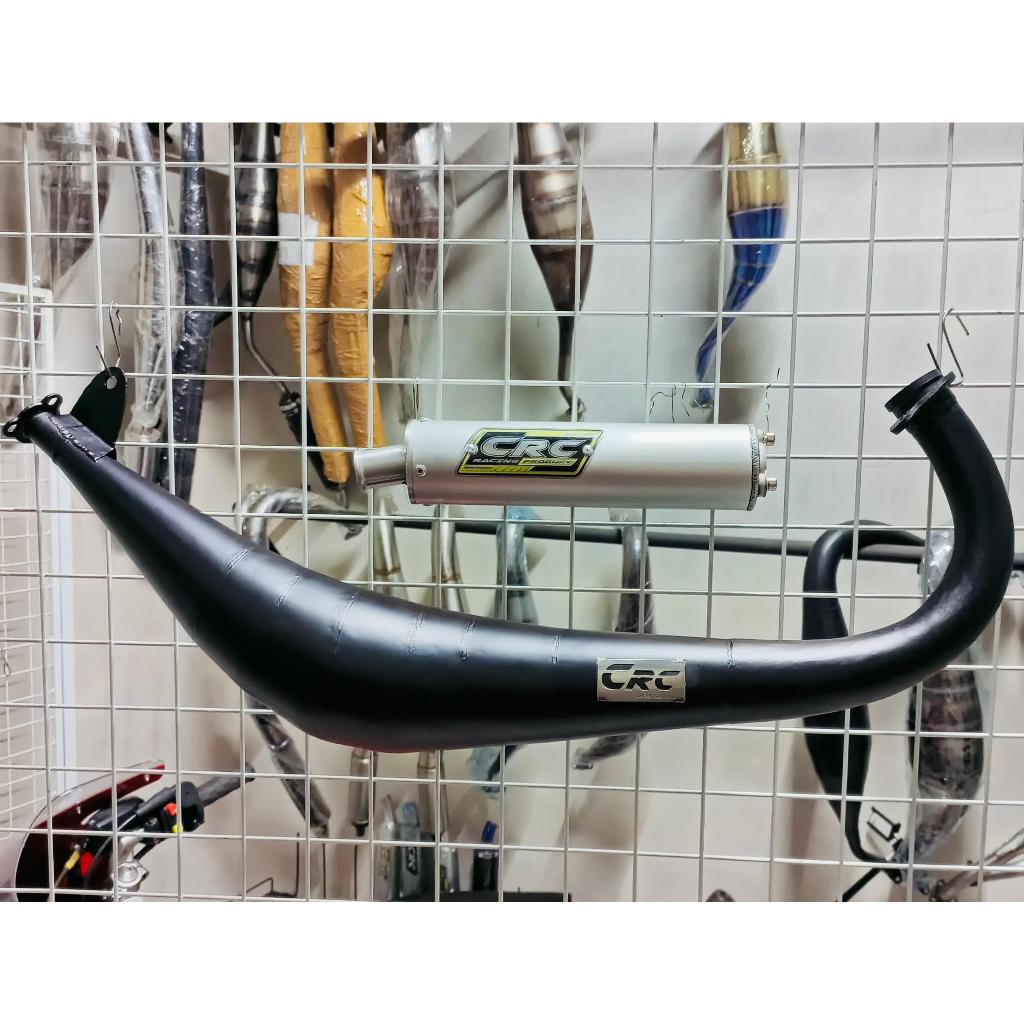 KNALPOT RACING CRC RXZ RZR LAVIDA HITAM DOFF