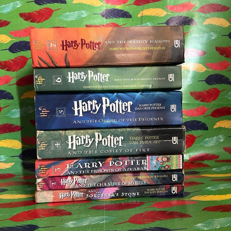 buku novel Harry Potter Original full set 1-7