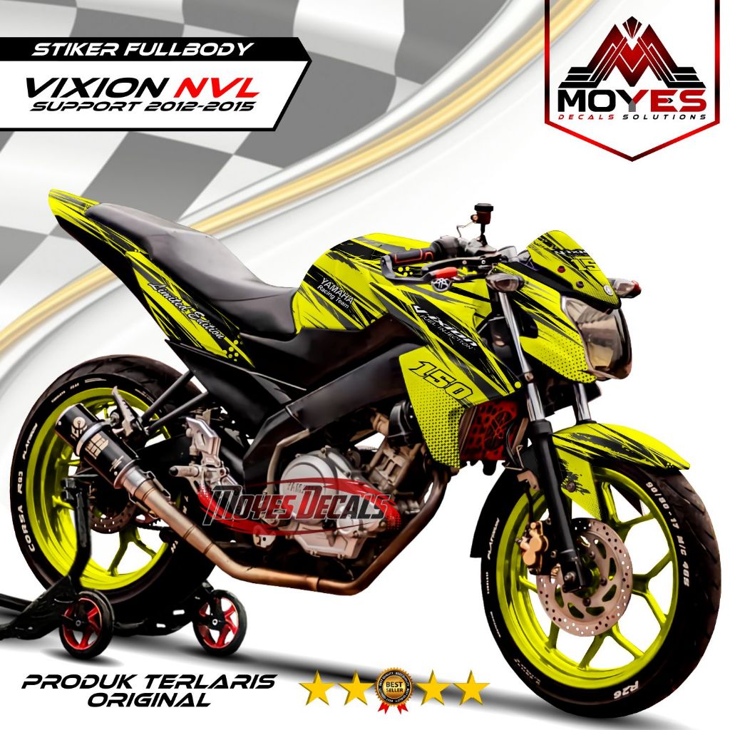 Decal Vixion New Full Body Decal Vixion NVL Full Body Stiker Vixion NVL Full Body Stiker Vixion New 