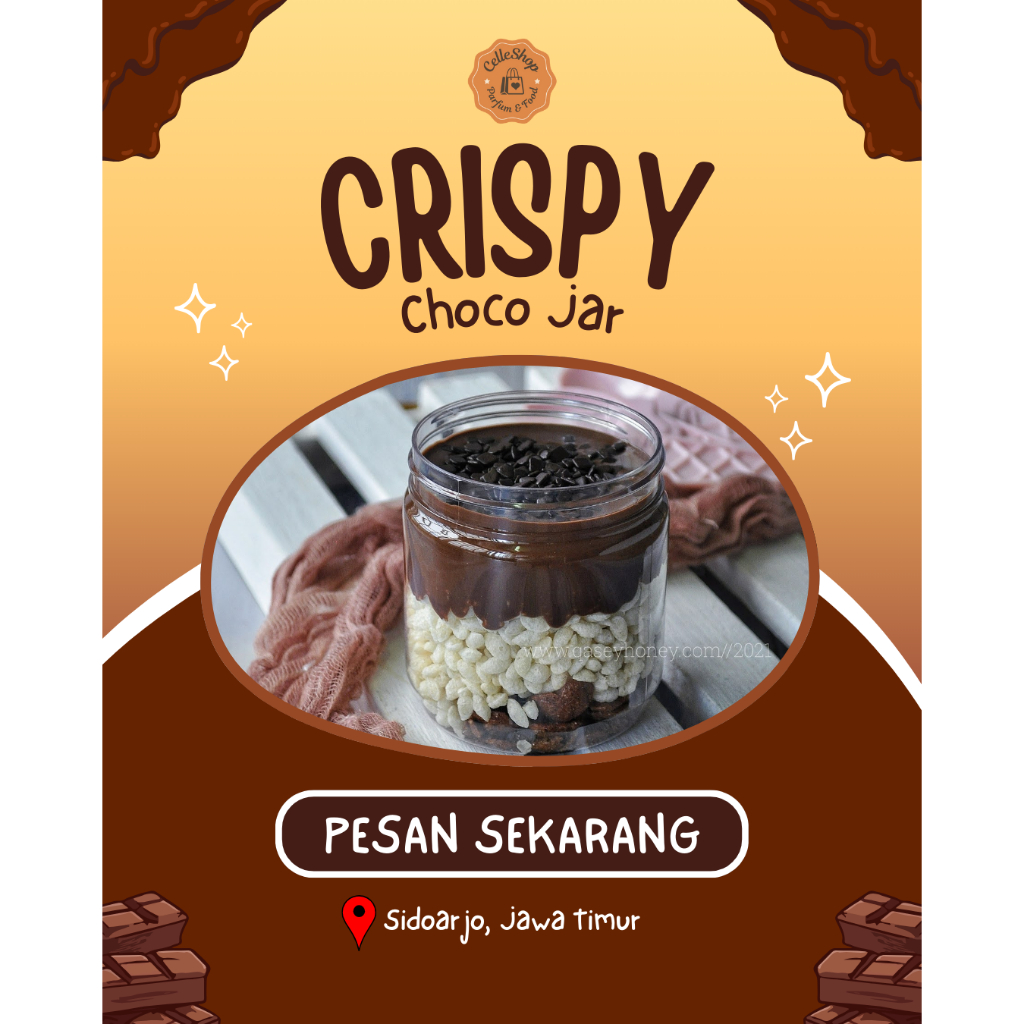 

Crispy Choco Jar II Var.Cokelat