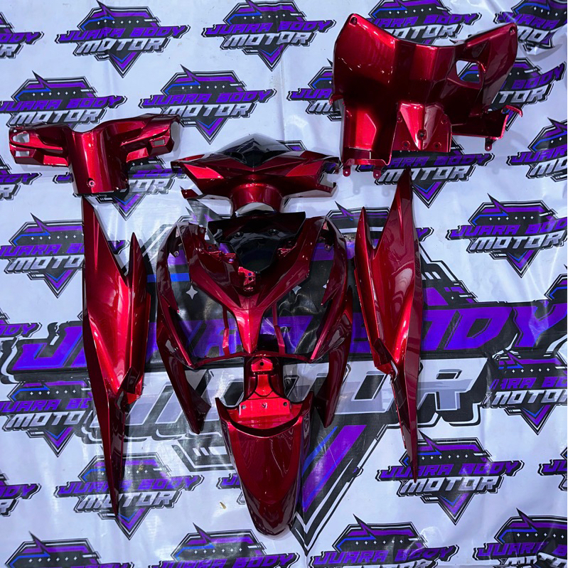 Full bodi halus vario 125 lama merah candy