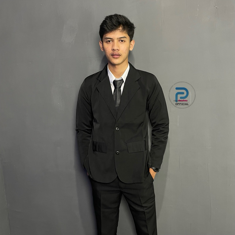 Blazer pria slimfit jas pria formal blazer pria casual blazer jumbo pria blazer pria Korea jas nikah