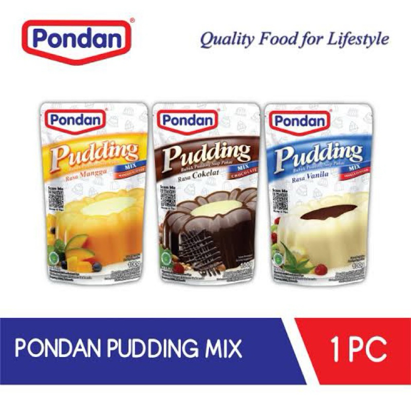 

PONDAN Pudding Kemasan 10 Gram