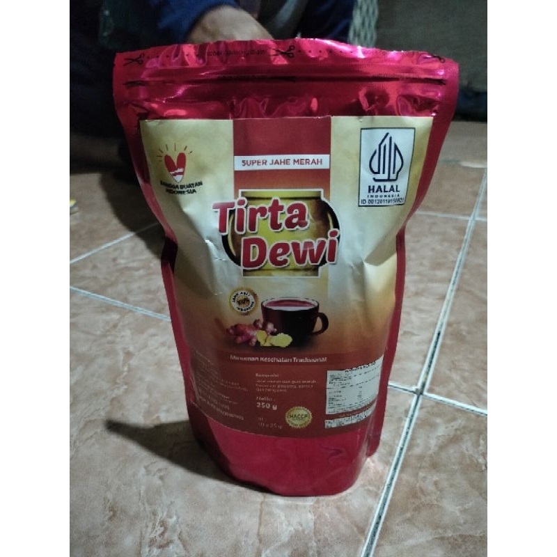 

Jahe Merah Instan Tirta Dewi 250Gr