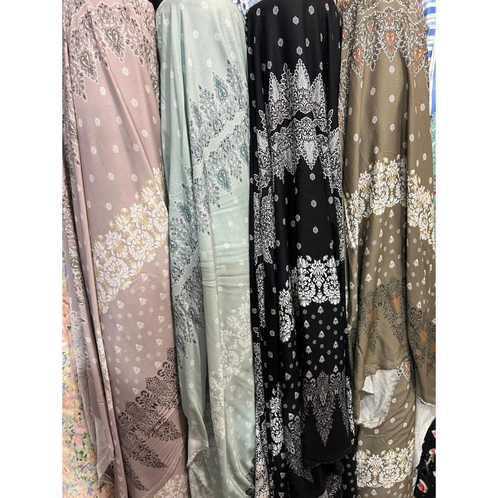 kain katun rayon motif etnik motif pinggir terbaru