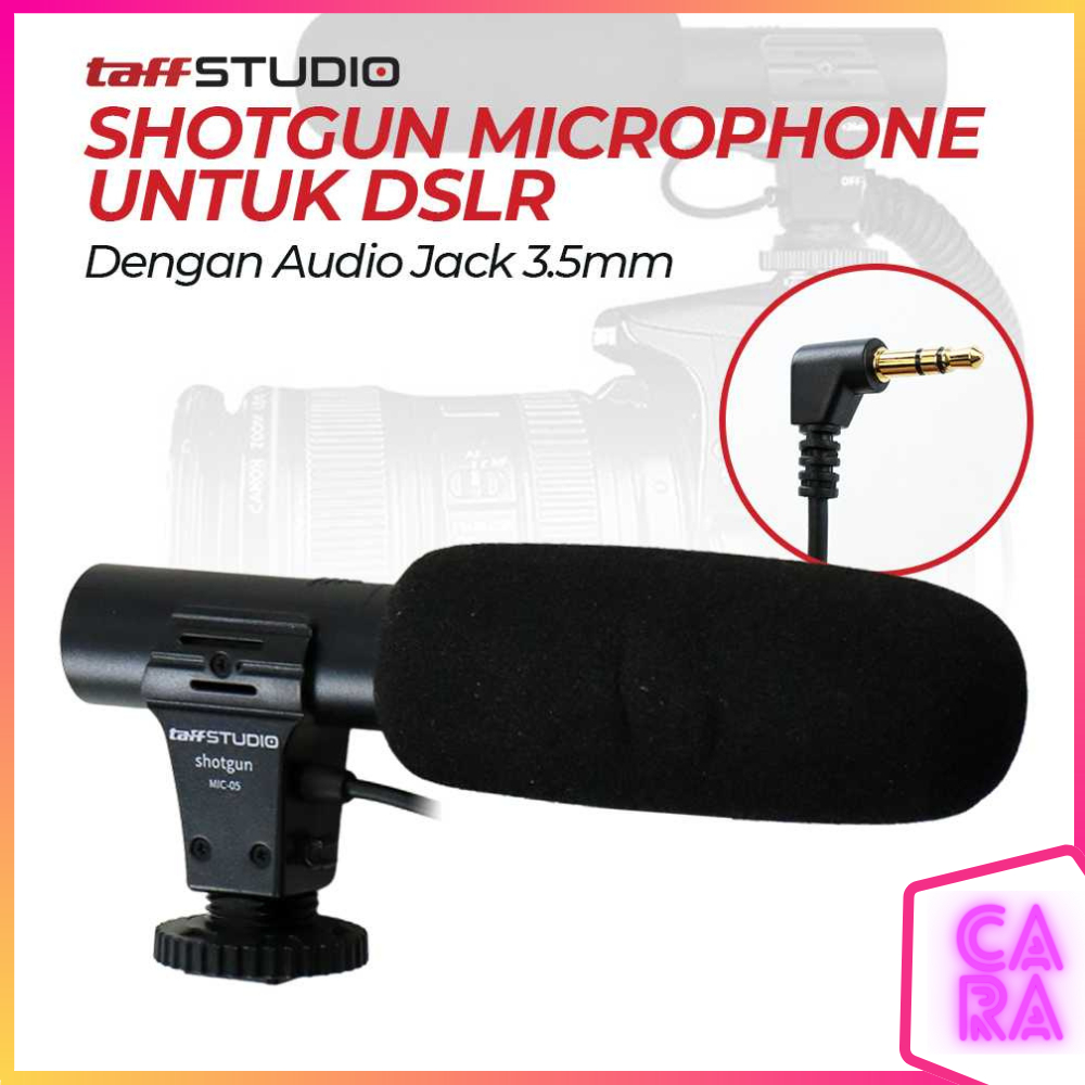 Shotgun Microphone Kamera DSLR MIC-05