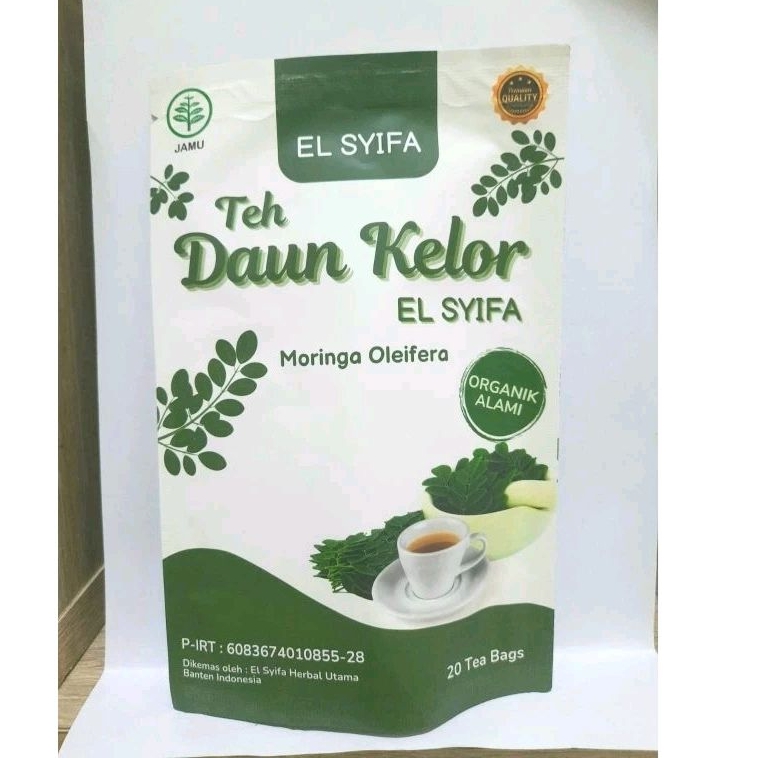 

Teh celup daun kelor Organik Grade A elsyifa