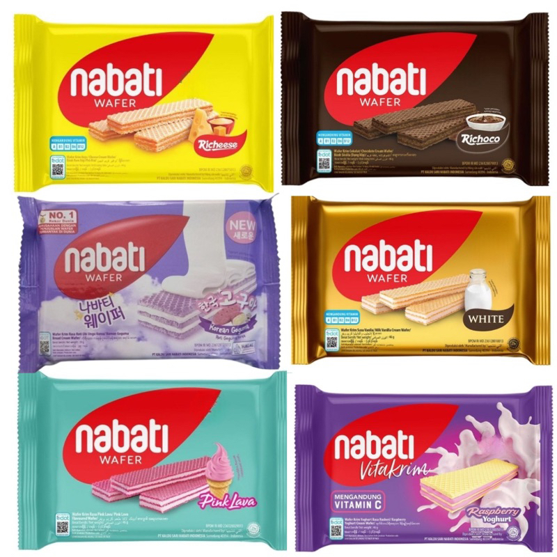 

Termurah Nabati Wafer Regular - Netto 39 gr