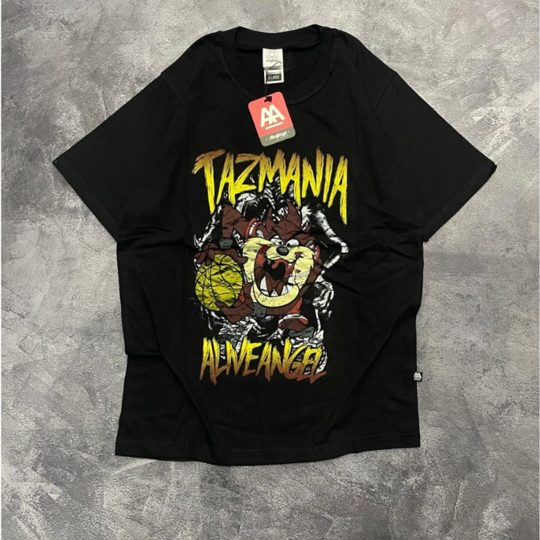 Baju Distro Premium Original Streetwear / Kaos Animasi Tazmania / Kaos Kartun Tazmania / Kaos Sablon