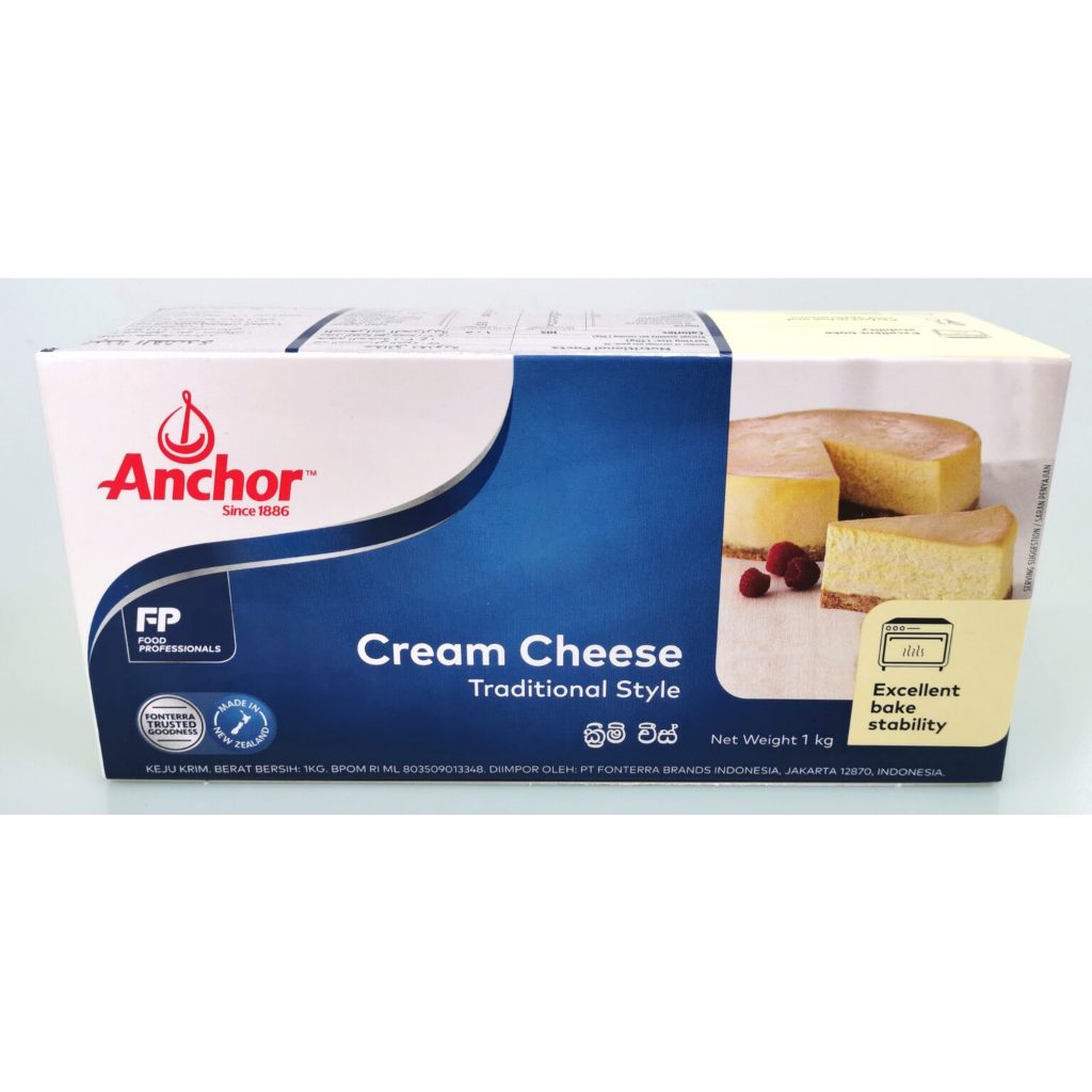 

Anchor Cream Cheese traditional style