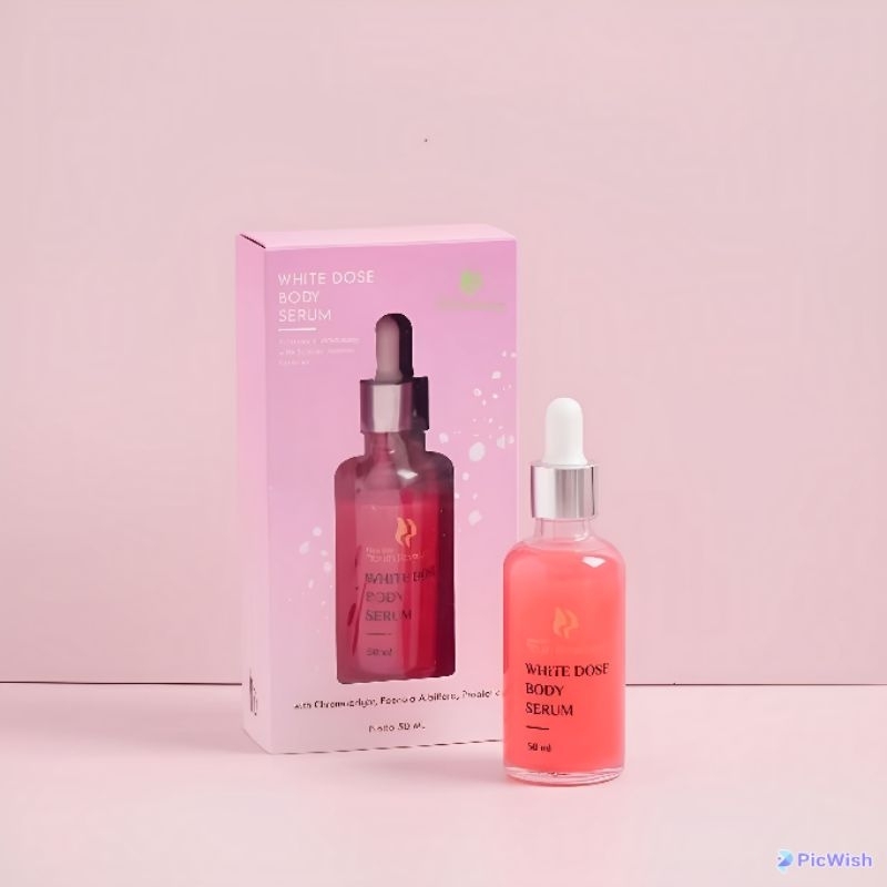 White Dose Body Serum Brightening 50 ml By House Of Beauty|Serum Pencerah