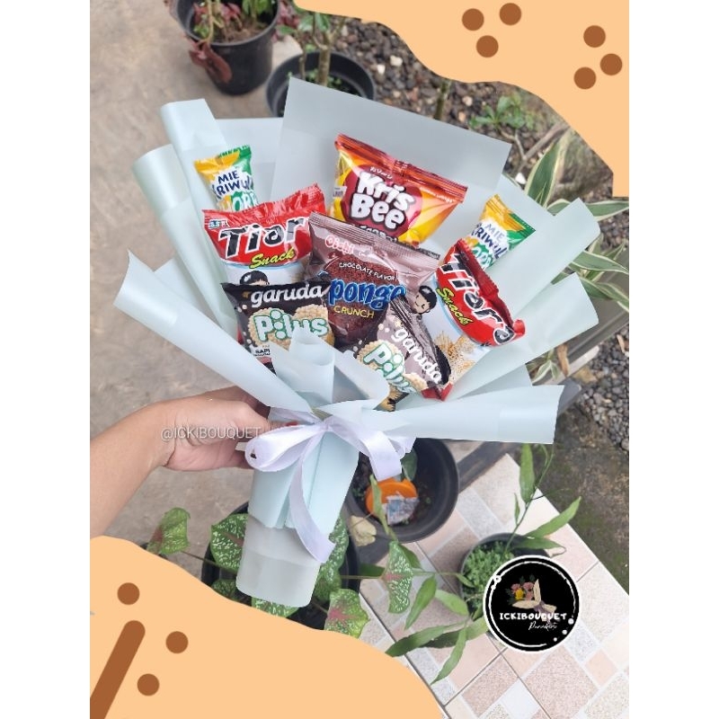 

bouquet snack murah/ buket jajan