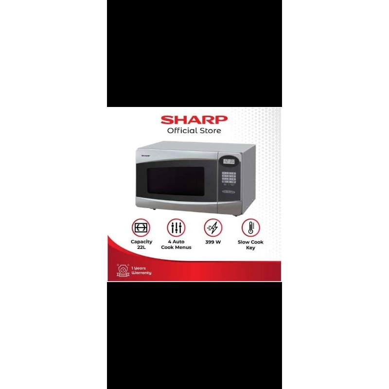 microwave Sharp R-230R(s)