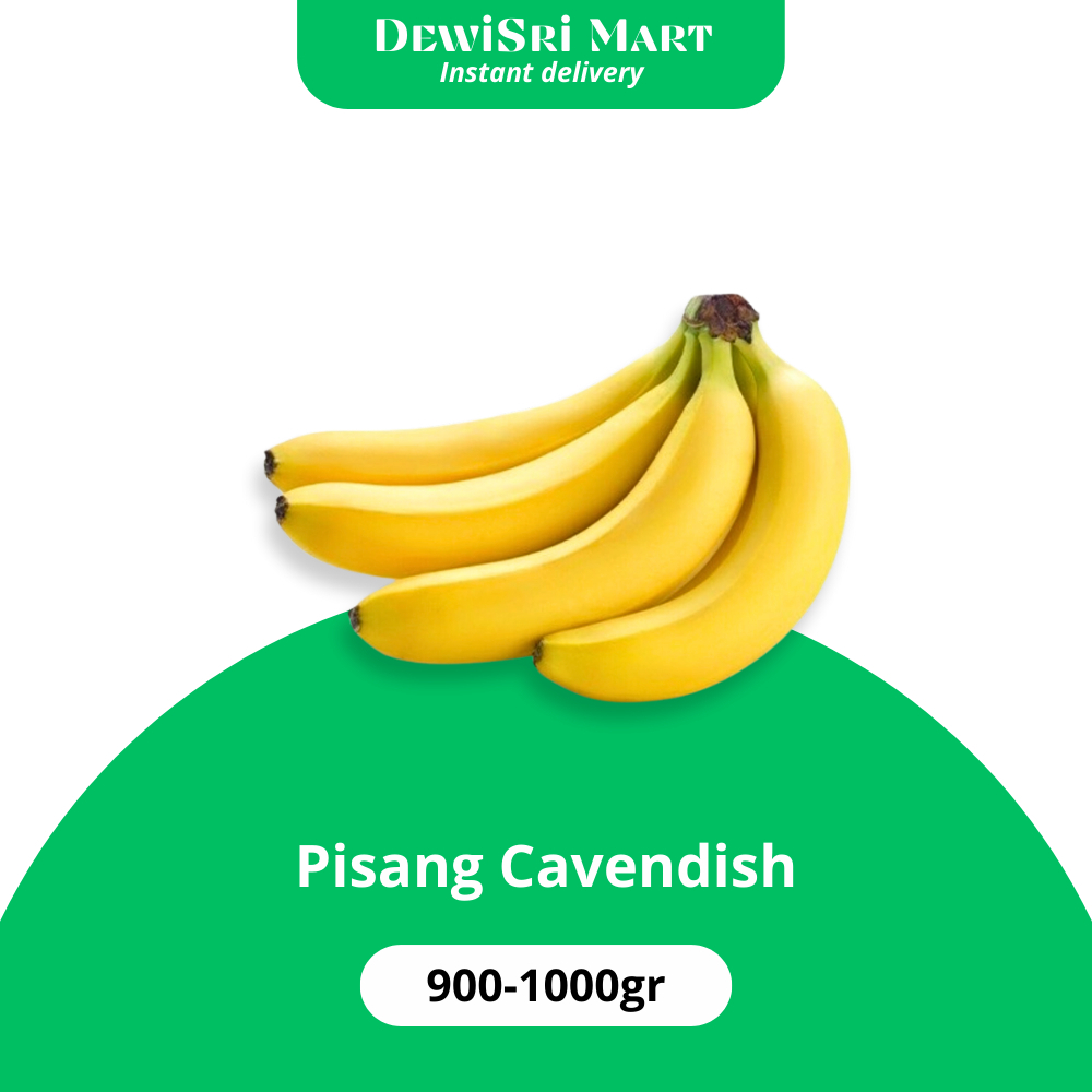 

Buah Pisang Cavendis 900-1000gr - Dewi Sri Mart