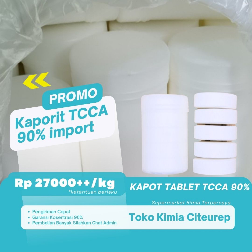 Kaporit Tablet Klorin Tablet Besar 1 Kg