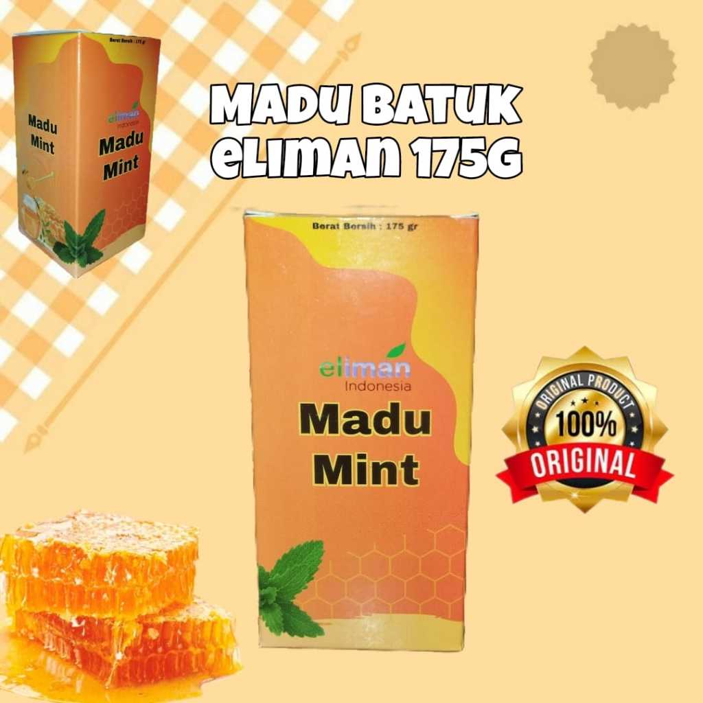 

El Iman Madu Batuk Flu Pilek Demam eliman 175gr Original