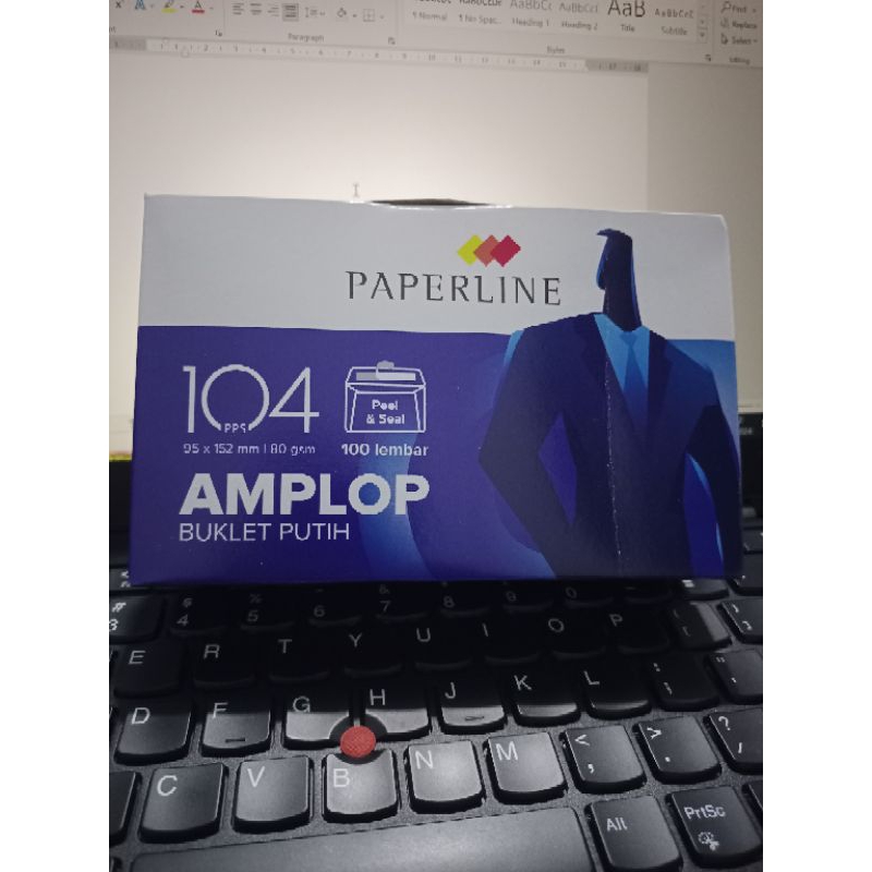 

AMPLOPE PAPERLINE 95 X 152 80gsm PALING MURAH