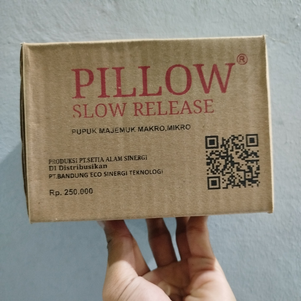 Pupuk pillow slow release original pupuk sawit durian dan tanaman batang keras 1 box isi 10 sachet