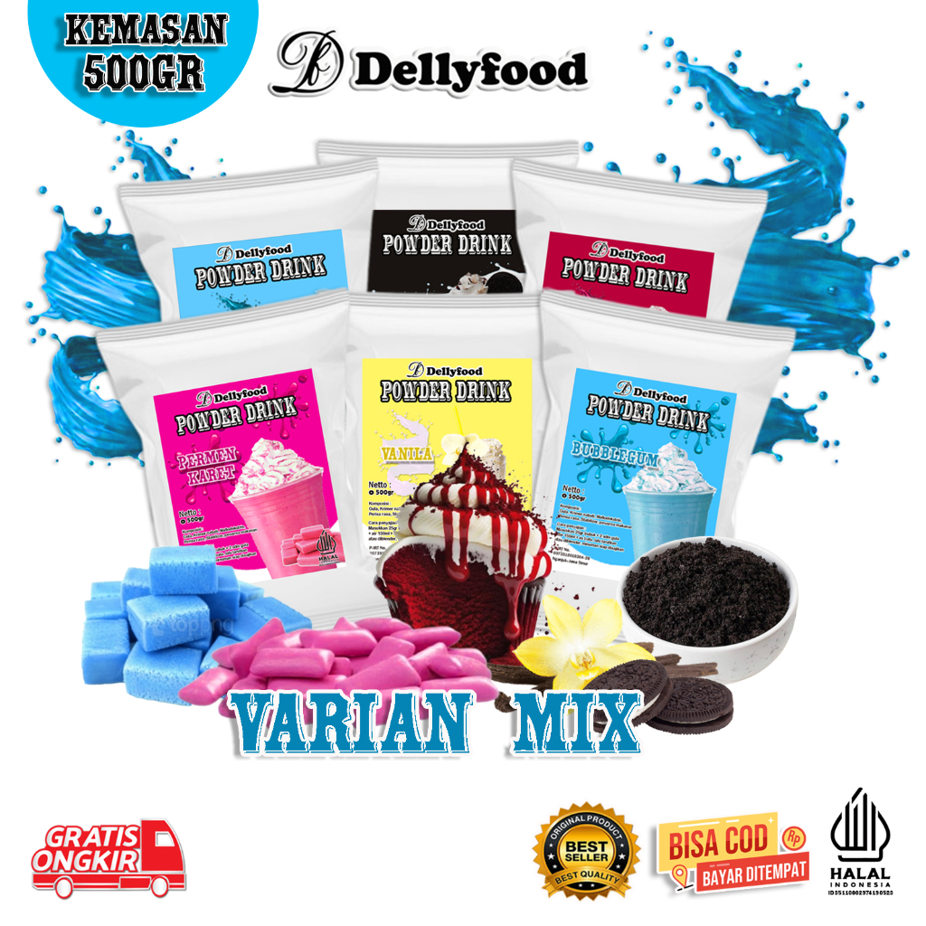 

Bubuk Minuman Varian Mix / Campur 500gr