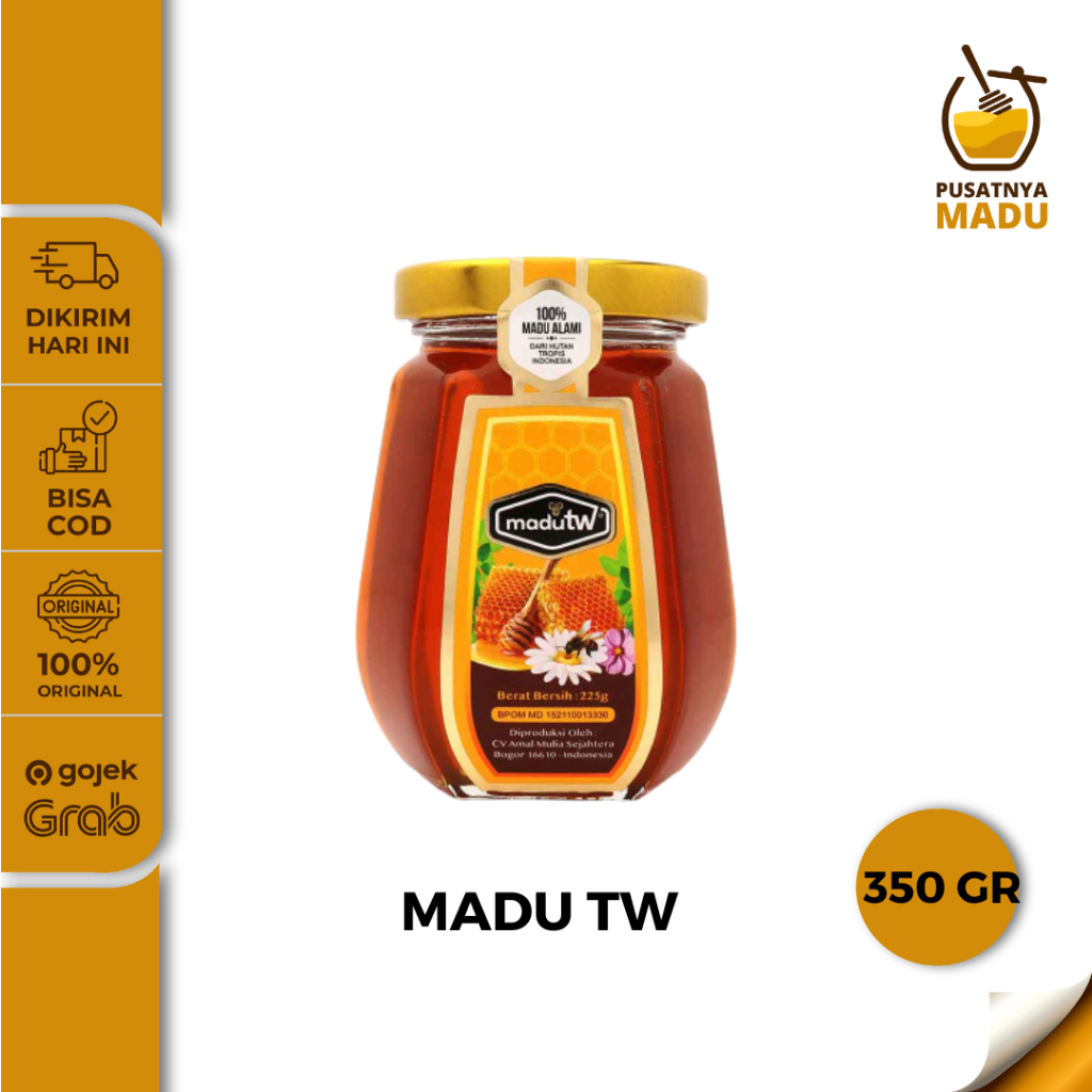 

MADU TW Madu Alami Murni Hutan Tropis - 350 Gram