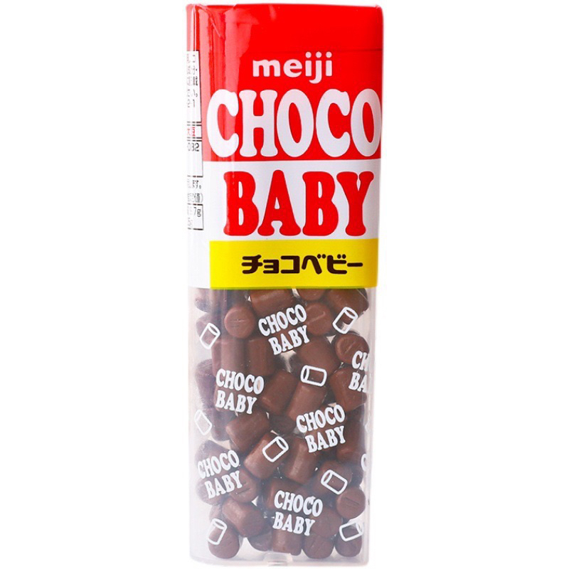 

READY STOCK - MEIJI Chocobaby 32gr 102gr Chocolate Japan snack import Choco milk baby