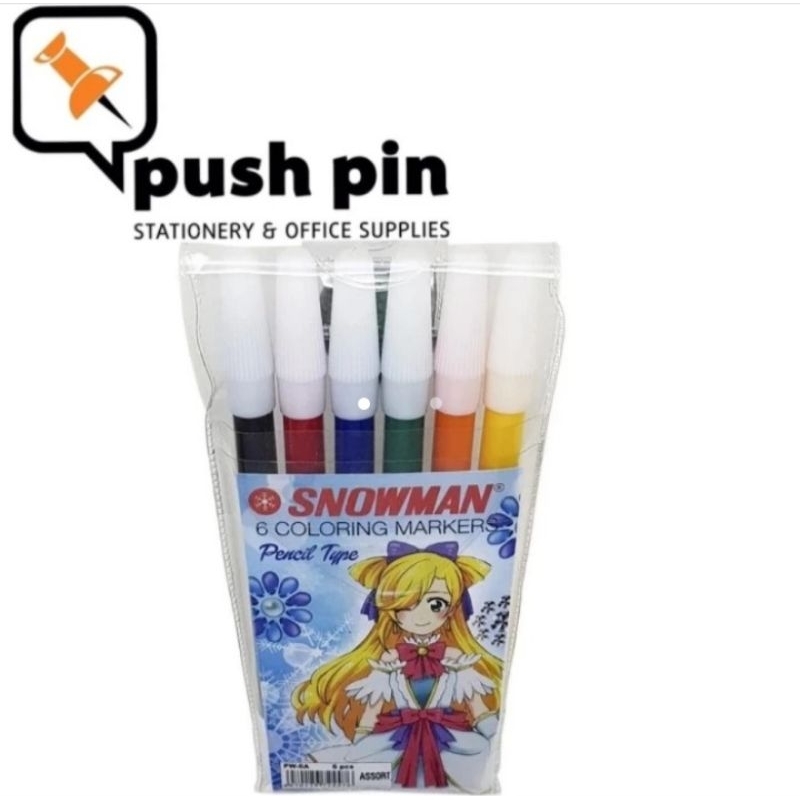 

Snowmam Spidol Kecil Set isi 6