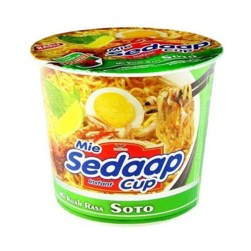 

Sedaap mie instan cup rasa soto 81gr
