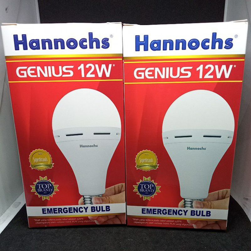Lampu Emergency Hannochs Genius 12 watt