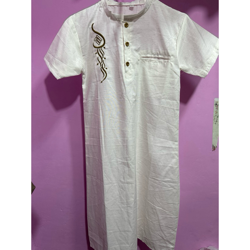 Thobe anak size L ( jubah laki2)