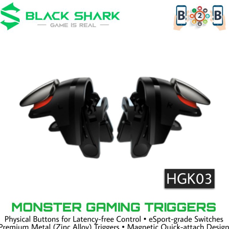 Moy Blackshark The Monster Gaming Trigger PUBG L1 R1 Blackshark Triggers