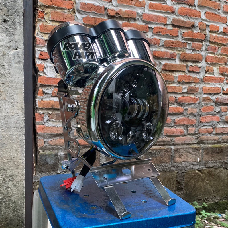 LAMPU DEPAN NINJA SS SET TRALIS BREKET PNP MP TIGER NINJA LAMPU SPIDO METER NINJA SS LAMPU DEPAN SET