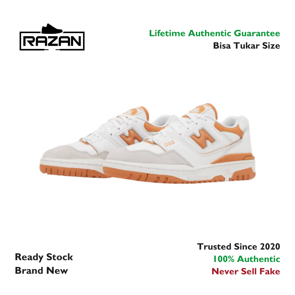 New Balance 550 Burnt Orange 100% Authentic Original