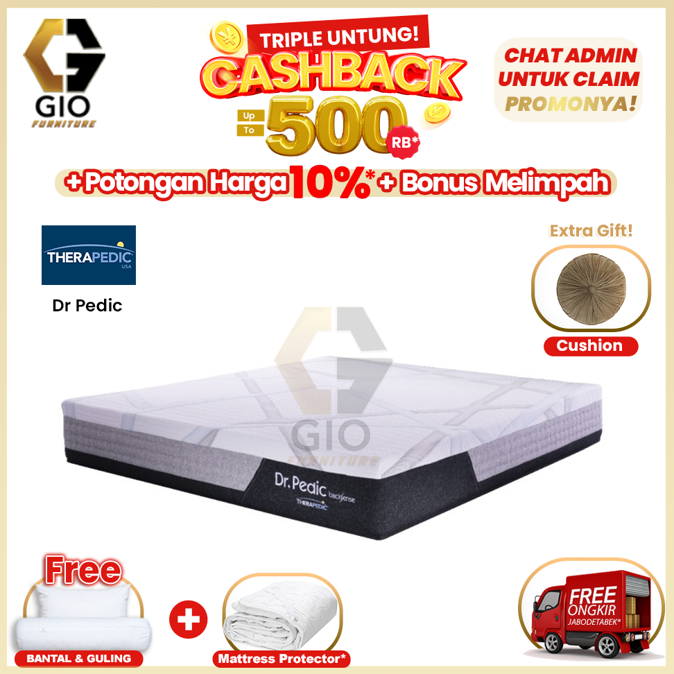 Kasur Therapedic Dr Pedic (Hanya Kasur