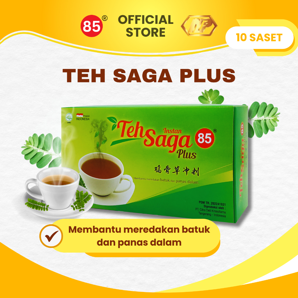 

Teh Saga 85 untuk panas dalam