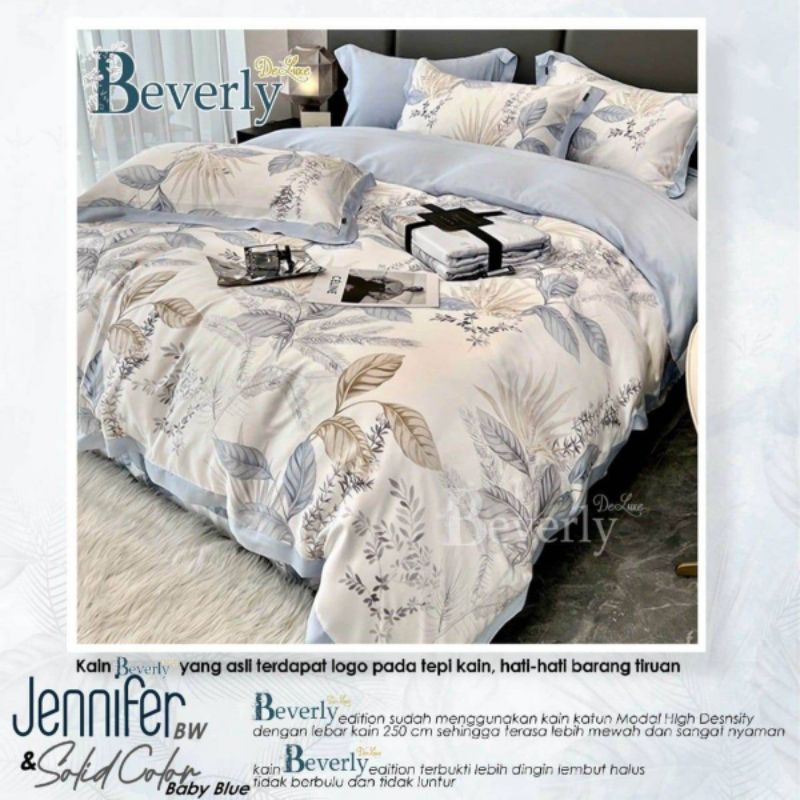 Sprei - Set sprei Katun Beverly Motif Jennifer