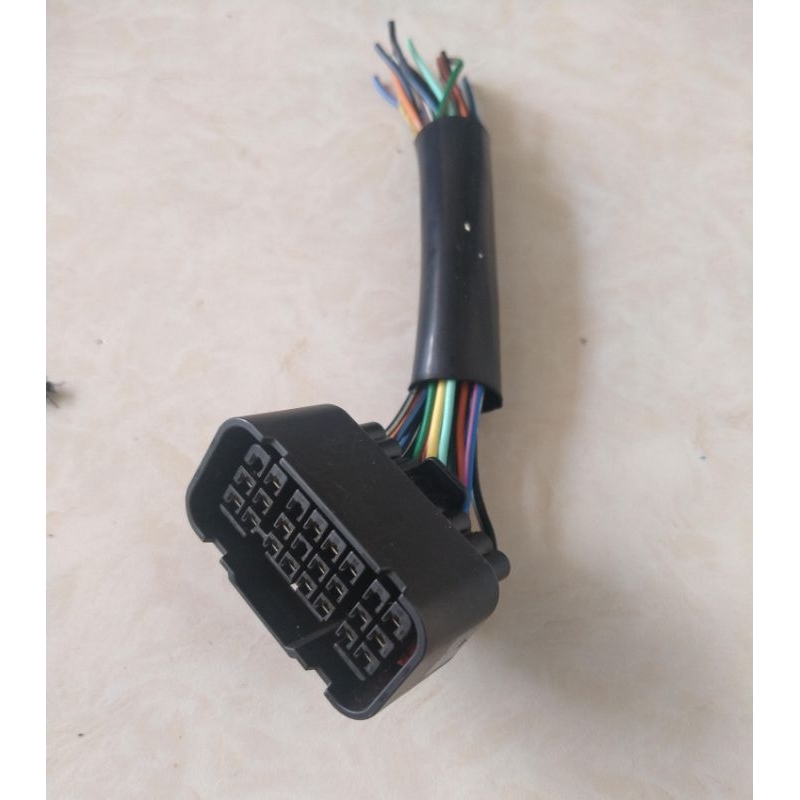 PROMO SOKET KABEL ECM ECU CDI MIO M3 MIO Z MIO S MIO 125 SOUL GT 125 PIN 24 ORIGINAL PART
