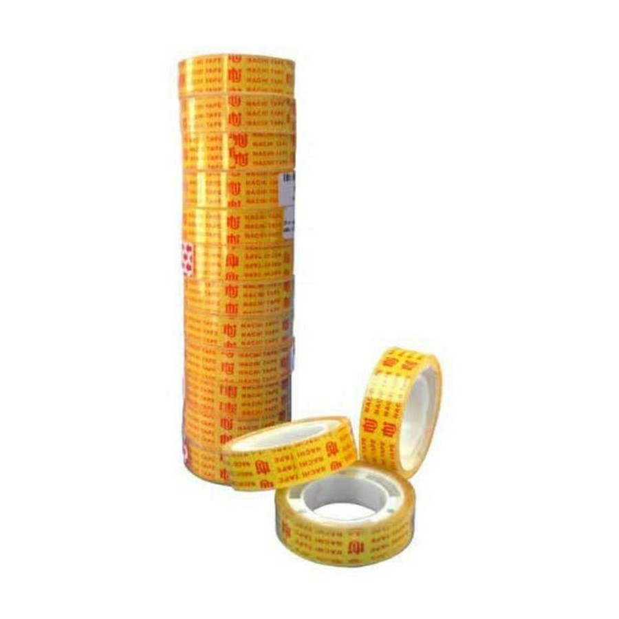 

[SLOP] Selotip Isolasi Bening Kecil - Gold Tape 1/2 X 10 MURAH