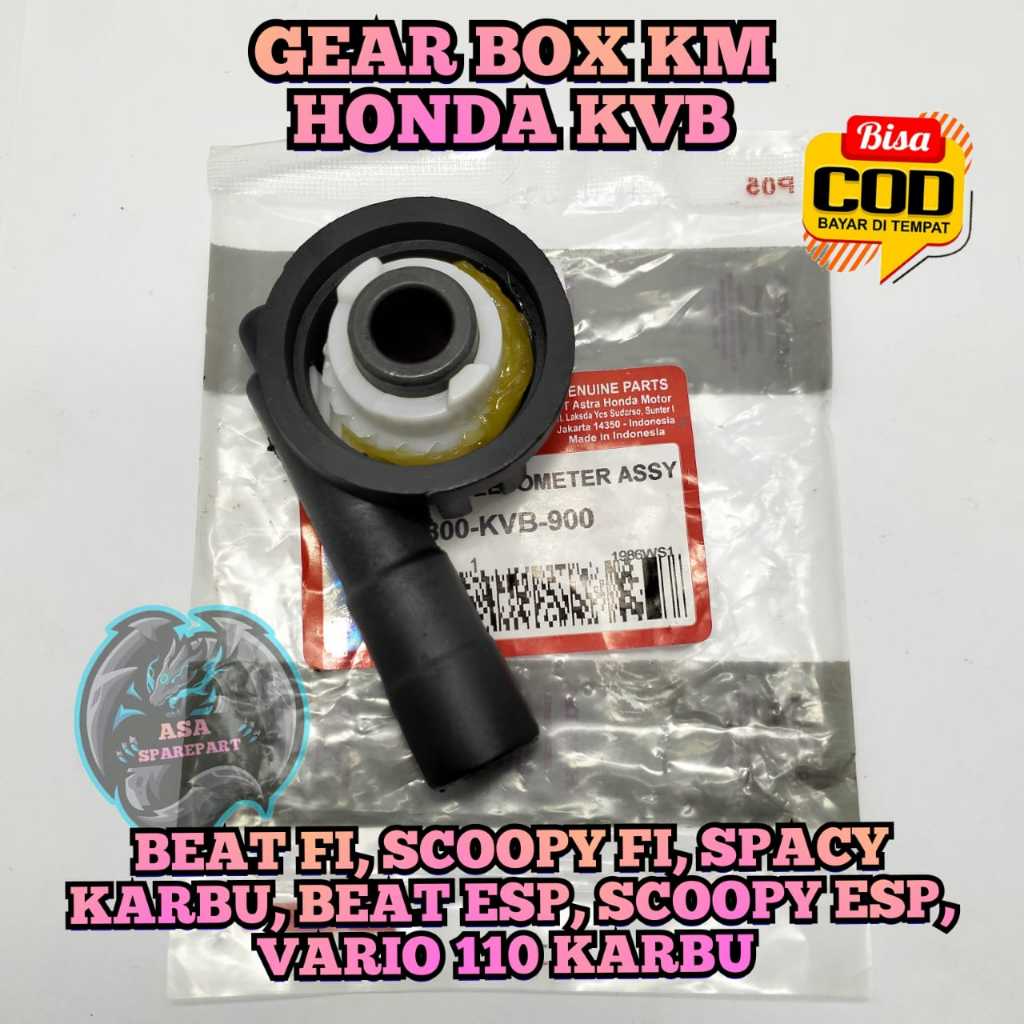 GEARBOX KM KVB ASLI ORIGINAL Motor HONDA BEAT FI injeksi , beat esp stater halus , beat pop esp , sc