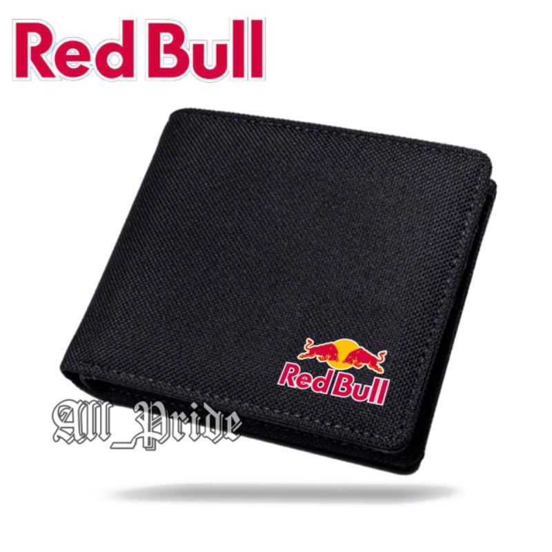 Dompet Canvas Premium / Dompet Kanvas Lipat Racing Murah Pria Cowok / REDBULL RED BULL