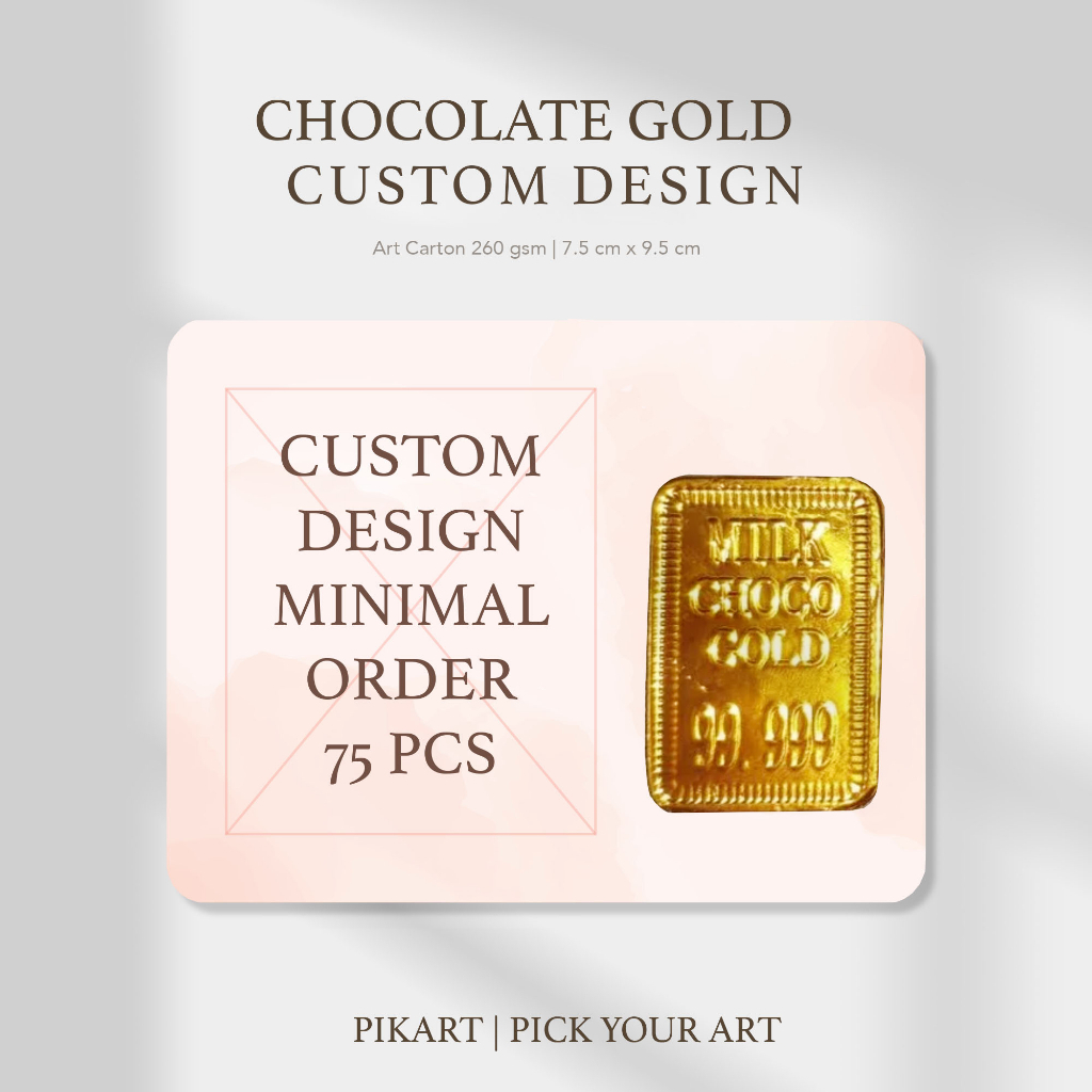 

[CUSTOM] Choco Gold 99.99 Valentine/ Hari Kasih Sayang/ Lebaran Ramadhan Gift/ Eid/ Idul Fitri/ Amplop Lebaran Snack Lucu/ Greeting Card/Cokelat Emas Batang