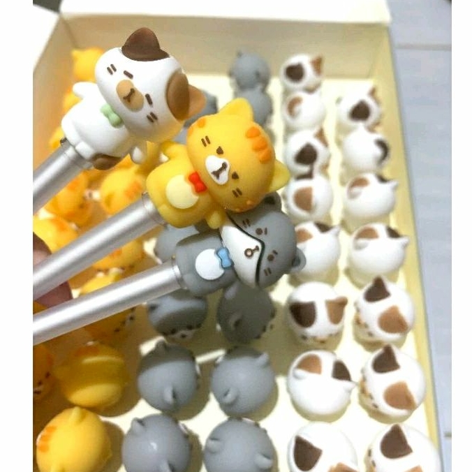 

1 BOX PULPEN IMPORT LUCU PEN IMPORT KUCING CAT