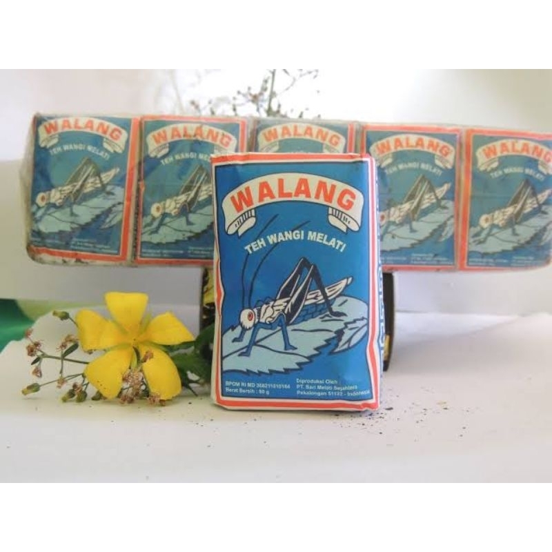 

[5x80gr] TEH WALANG WANGI MELATI / TEH TUBRUK WALANG ORIGINAL per pack